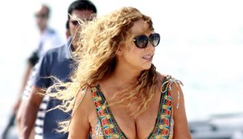 Imaginile cu Mariah Carey fac inconjurul internetului. Ce moment stanjenitor au surprins toti fotografii