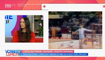 VIDEO Cătălina Ponor, un model pentru România