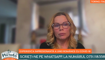 Experiența impresionantă a unei românce din Italia, diagnosticate cu COVID-19