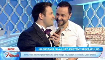 Si-a sunat mama in direct la TV si i-a dedicat un numar de magie. Trucul care a emotionat-o pe mama lui Robert Tudor