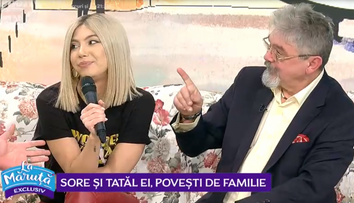 VIDEO Sore și tatăl ei, povești de familie