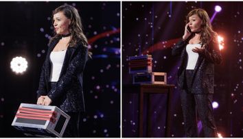 Celia Munoz a spus că va face un număr de ventrilocie, dar nimeni nu se aștepta la ce a urmat pe scenă! Jurații Românii au talent, uluiți de performanța sopranei: „Mi-a luat ceva timp până să-mi dau seama ce se întâmplă!”