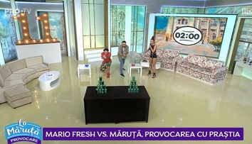 Mario Fresh față în față cu Cătălin Măruță. Cine a câștigat provocarea zilei
