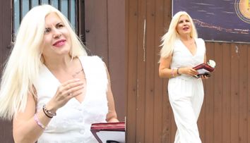 Elena Udrea și familia ei, la doar un pas să fie atacați de urs. Cine i-a ajutat să scape, după ce au fost „vizitați” de animalul sălbatic: „Cel mai puternic și curajos”