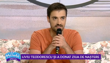 Liviu Teodorescu și-a donat ziua de naștere