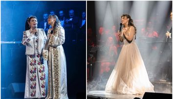 Irina Baianț și Irina Loghin, duet sublim pe scena de la Sala Palatului: „Două Irine unite prin cântec, emoție și iubire pentru public!”