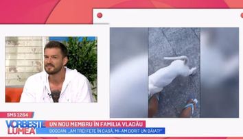 Gina și Bogdan Vlădău, despre noul membru al familiei