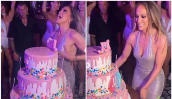 J Lo, „dezlănțuită” la petrecerea de 56 de ani! Cum s-a distrat diva latino înainte de concertul din România