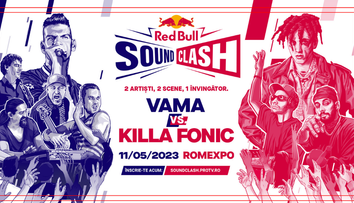 Câștigă o invitație dublă la Red Bull SoundClash cu VOYO!