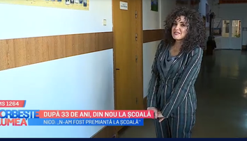 VIDEO Nico și-a adus aminte de copilărie și s-a reîntors la școala unde a învățat