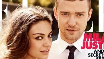 Justin Timberlake si Mila Kunis intr-un pictorial incendiar