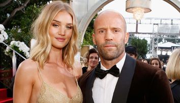 Jason Statham, așa cum rar poate fi văzut în public. Durul de la Hollywood a ieșit cu familia la plimbare