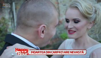 Imagini de la nunta lui Catalin Morosanu. Proaspat casatorit, Morosanu a venit la 