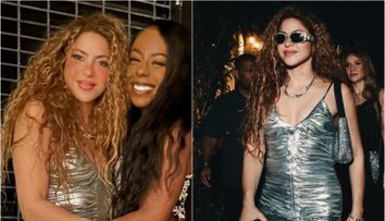 Are 47 de ani, dar și-a păstrat formele de acum 20 de ani. Shakira, spectaculoasă în noaptea dintre ani