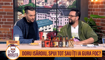 Doru Isăroiu, solistul trupei Red Parlament, la provocarea sosurilor iuți