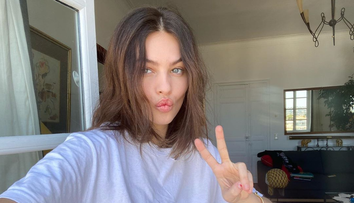 Imaginile cu care Thylane Blondeau a făcut senzație. Tânăra a fost aranjată de un make-up artist român