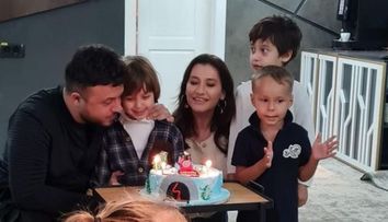 Claudia Pătrășcanu și Gabi Bădălău, împreună la munte. Cei doi au sărbătorit ziua fiului lor, Nicolas