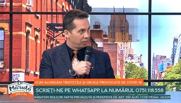 Sfaturi în plină epidemie de coronavirus. Gabriel Diaconu, medic psihiatru, ne spune cum putem alunga tristețea și grijile