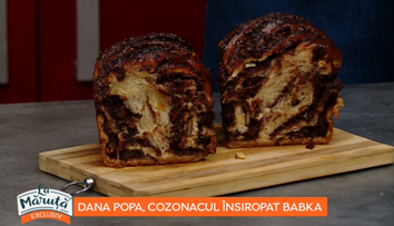 „Cozonacul de aur” - Ediția de Crăciun. Dana Popa, cozonacul însiropat cu babka