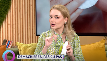 Rutina corectă de îngrijire a tenului. Dermatologul Dana Bratu dezvăluie care sunt pașii pentru o demachiere eficientă
