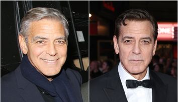 Și-a vopsit părul cărunt, dar, surprinzător, acum pare chiar mai bătrân! George Clooney, de nerecunoscut la premiera show-ului său de pe Broadway
