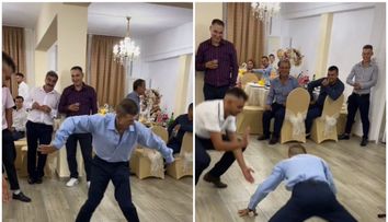 Video viral! Cum dansează un bărbat la nuntă pe melodia „El Meneaito”