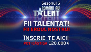 Popor talentat esti chemat la inscrierile pentru Sezonul 5 