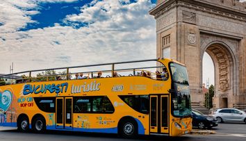 Revin autobuzele turistice în București! Care este traseul liniei Bucharest City Tour și cât costă un bilet FOTO