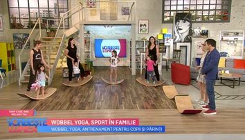 Wobbel Yoga, o activitate distractivă pentru familie. Care sunt beneficiile