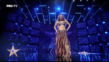 ELENA GODUNOVA - Românii au talent, sezonul #9suprem, ediția numărul 10