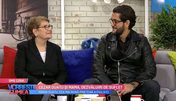 VIDEO Cezar Ouatu și mama, dezvăluiri de suflet