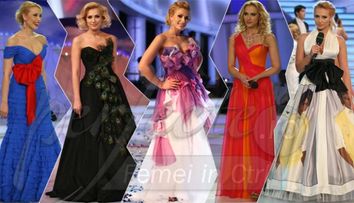 Top cele mai spectaculoase rochii purtate de Iulia Vantur la 