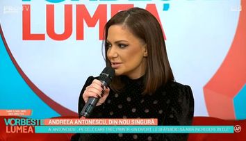 Andreea Antonescu, din nou singură