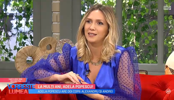 La mulți ani, Adela Popescu! Super supriză pregătită de colegii de la 