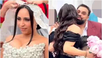 Dani Stoian s-a căsătorit! Primele imagini de la nuntă. Cum arată rochia de mireasă a norei lui Florin Salam
