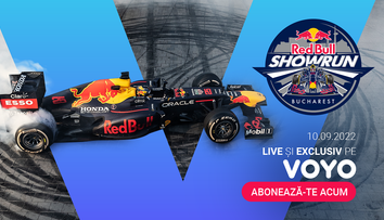 CONCURS Abonează-te la VOYO și vino să simți adrenalina cailor putere la Red Bull Racing Show Run!