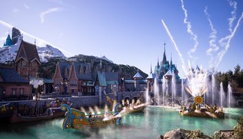 Cum arată ”Regatul de Gheață” din Disneyland Paris FOTO