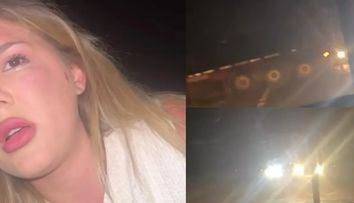 Momentul terifiant în care Emily Burghelea face accident a fost filmat! Imaginile i-au îngrozit pe fani: „Moartea ne-a făcut cu mâna”. VIDEO