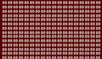Iluzie optică virală. Tu poți găsi numărul 98 în mai puţin de 5 secunde?
