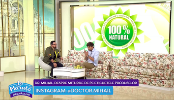 Doctor Mihail, despre miturile de pe etichetele produselor: