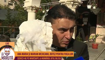 Ana Maria și Marian Mexicanu, botez pentru fiica lor! Cum s-a îmbrăcat Ana, tânăra lui soție, la eveniment: 