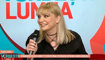 Cristina Cioran, primele declarații despre noul iubit: “Sunt foarte fericită!”