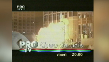 Promo Greu de ucis: filmul a fost difuzat la PRO TV pe 1 decembrie 1995