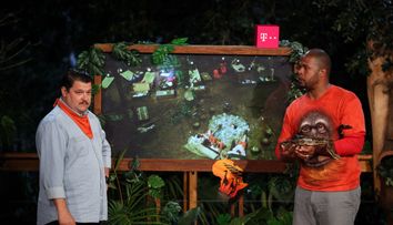 In ziua 19, Luminita Nicolescu a fost scoasa cu ambulanta din tabara din jungla africana!
