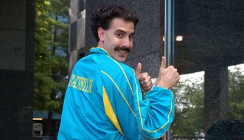 Sotia lui Borat, aparitie impecabila. Cat de frumoasa este femeia care l-a cucerit pe actor