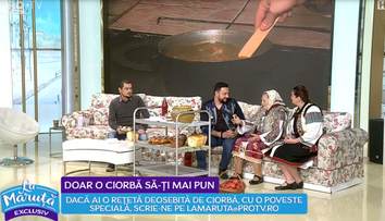 VIDEO Bunica Aneta ne-a pregătit o ciorbă tradițională
