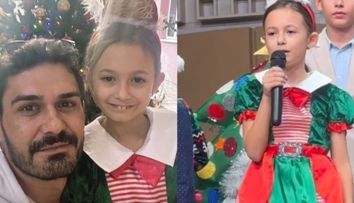 Andreea Bălan și George Burcea, împreună la serbarea fiicei lor. Au lăsat tensiunile deoparte și au fost alături de Ella