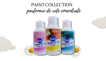 (P) Cu ce poți combina detergentul lichid de rufe Paiso pentru un miros divin al hainelor