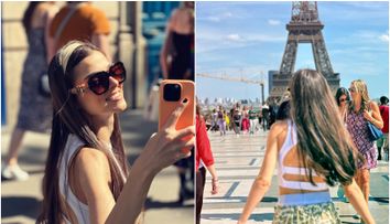 Theo Rose, super chic pe străzile Parisului. În ce ținută cool a atras privirile francezilor