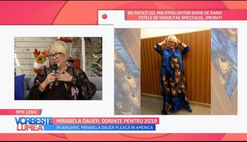 VIDEO Cum și-a petrecut sărbătorile Mirabela Dauer